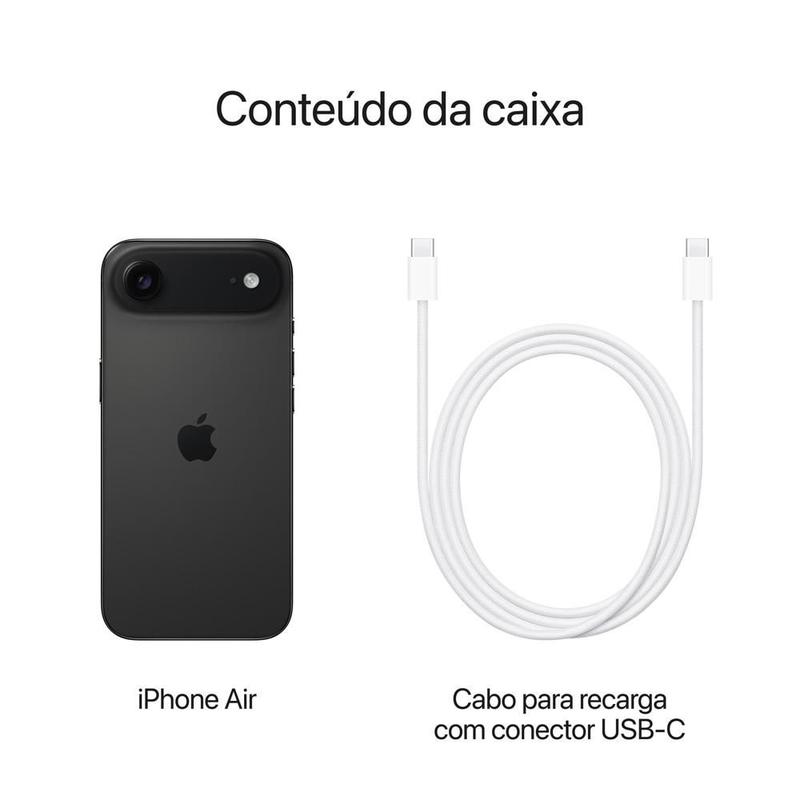 Apple iPhone Air スペースブラック512G 本体 Apple iPhone Air 512GB Preto-espacial - iPhone Air - Magazine Luiza